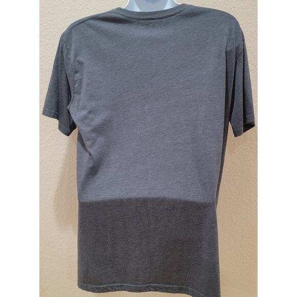 Galt Gray Blue USA Red White Blue Graphic Print Men's Shirt Large Short Sleeve - Picture 2 of 3